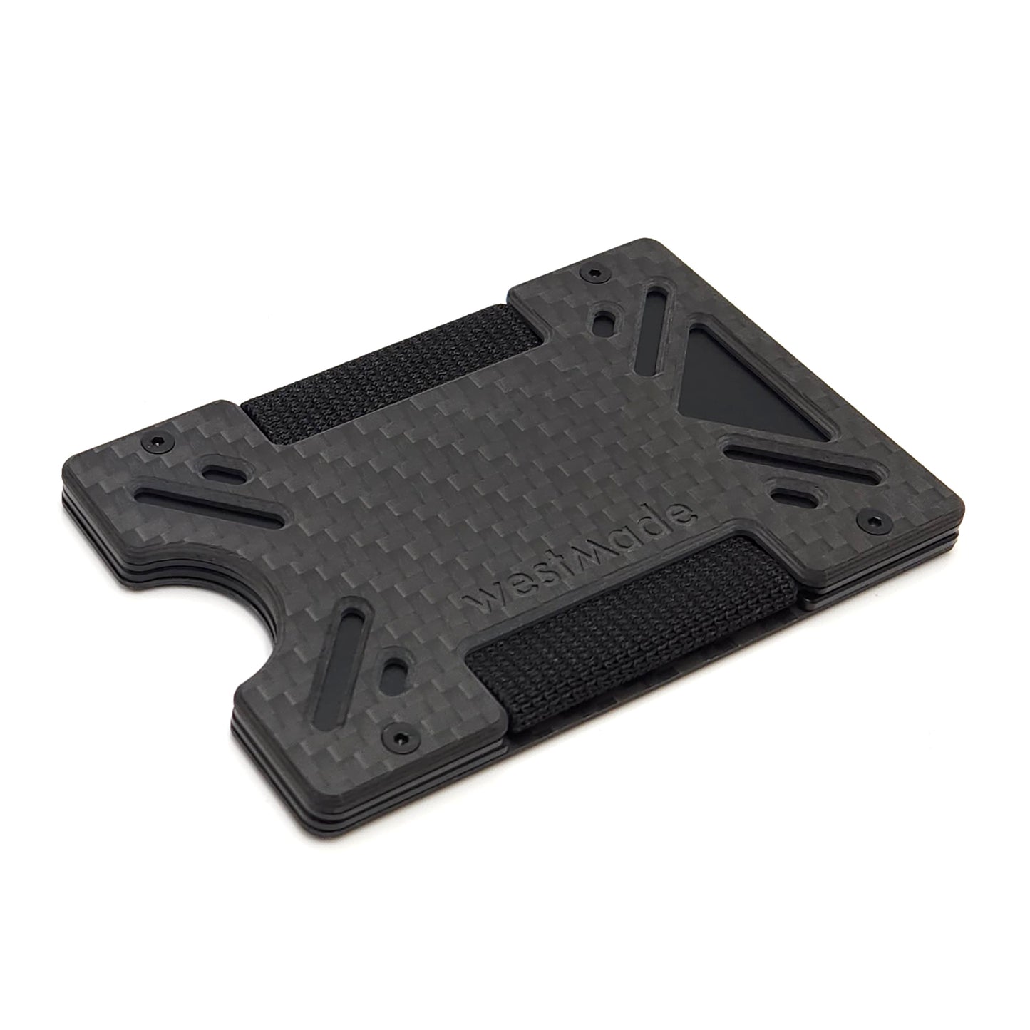 Arrow X Wallet Matte Twill Carbon Fiber & Black Anodized Aluminum
