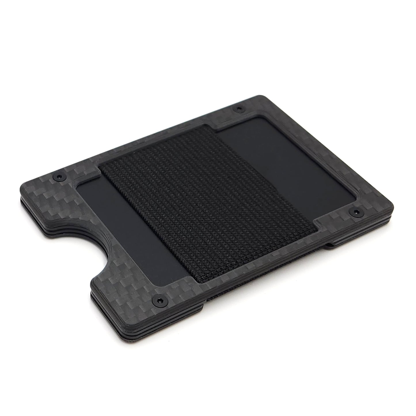 Arrow Wallet Matte Twill Carbon Fiber & Black Anodized Aluminum