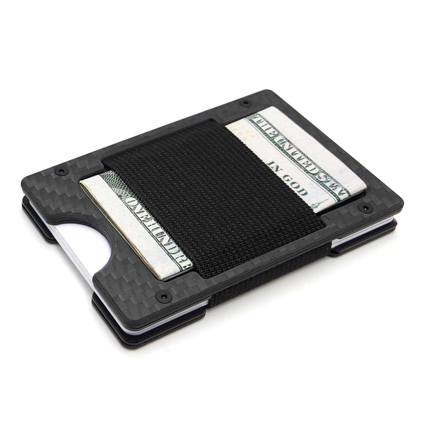 Arrow Wallet Matte Twill Carbon Fiber & Black Anodized Aluminum