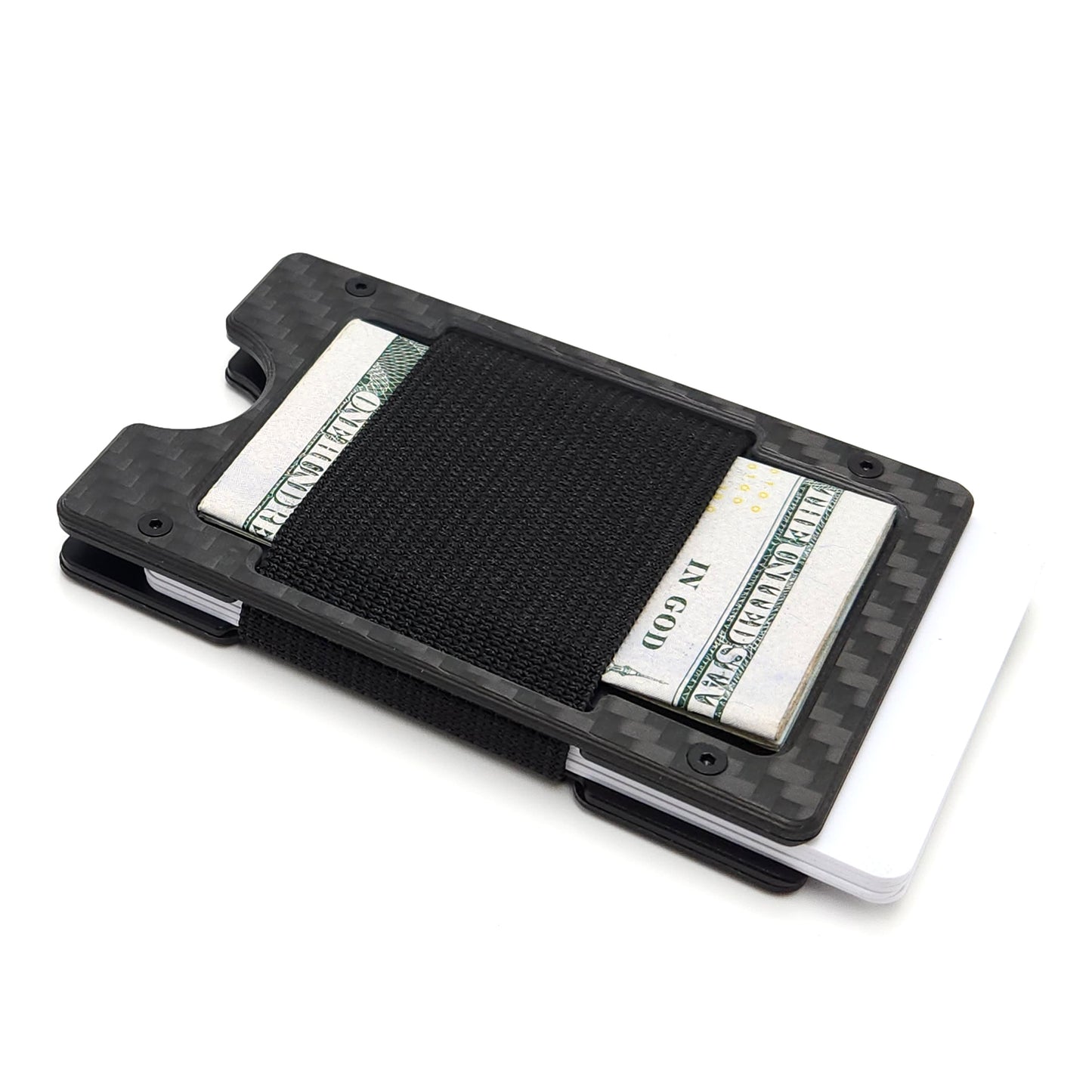 Arrow Wallet Matte Twill Carbon Fiber & Black Anodized Aluminum