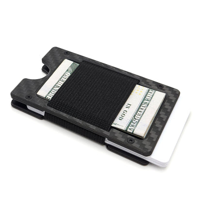 Arrow Wallet Matte Twill Carbon Fiber & Black Anodized Aluminum