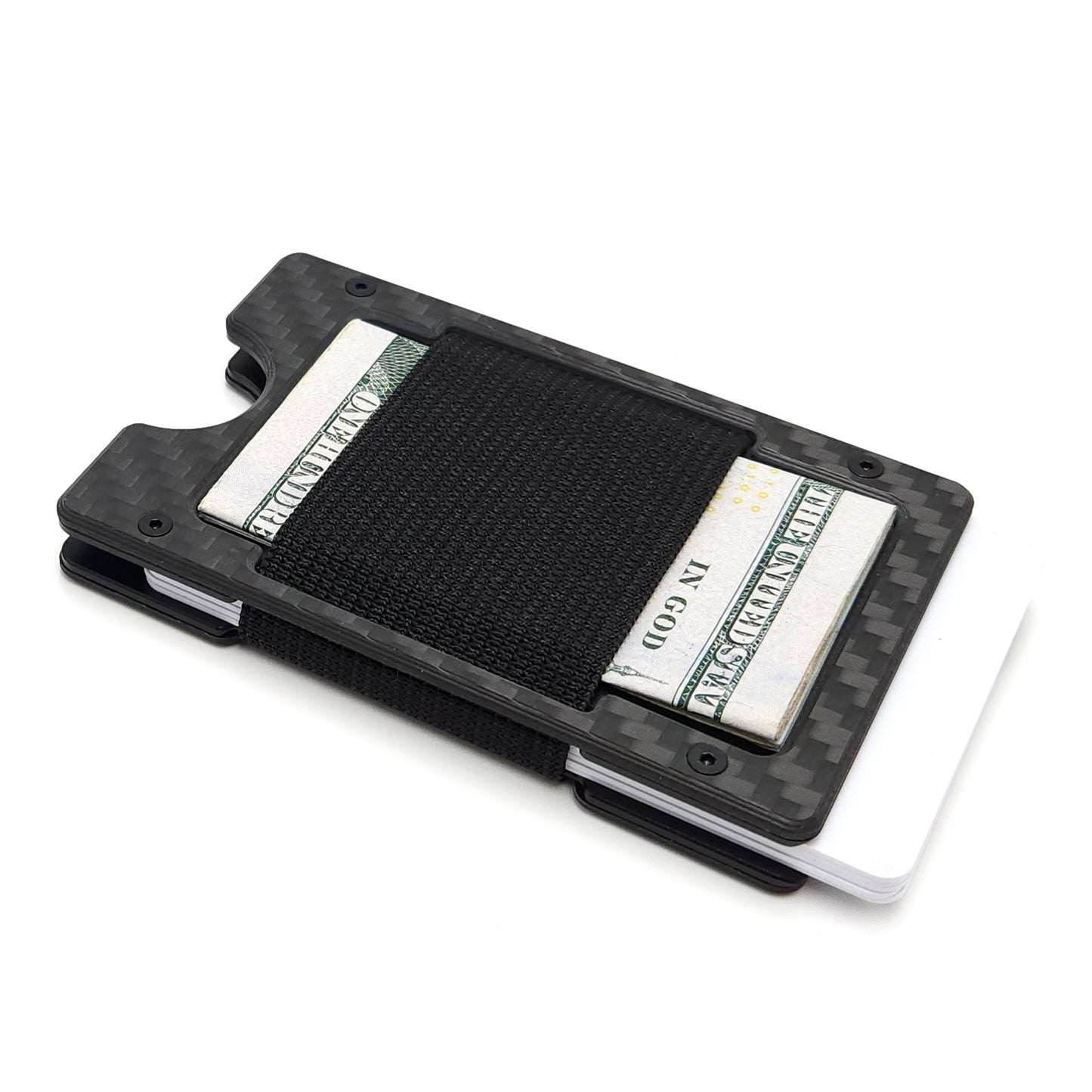 Arrow X Wallet Matte Twill Carbon Fiber & Black Anodized Aluminum