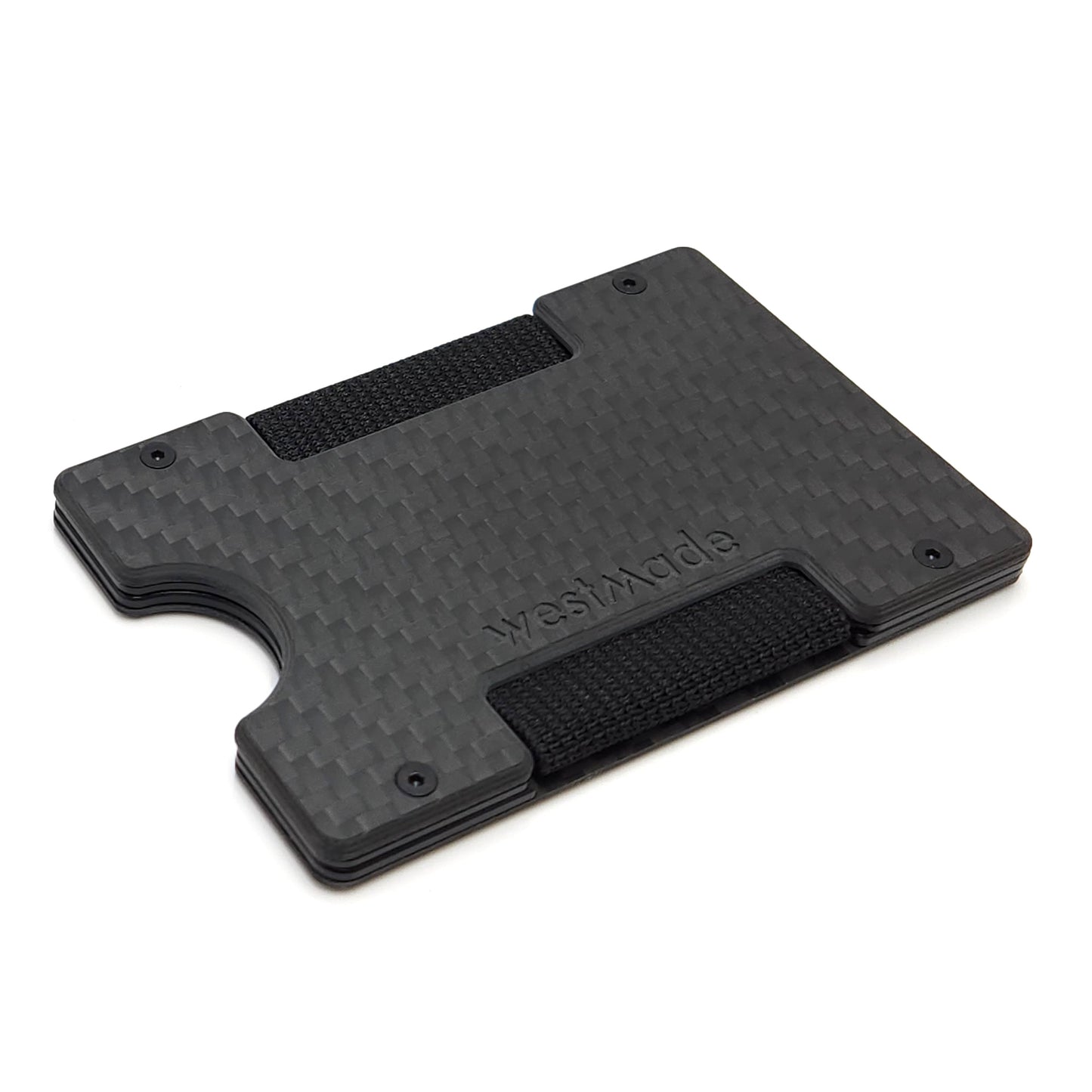 Arrow Wallet Matte Twill Carbon Fiber & Black Anodized Aluminum