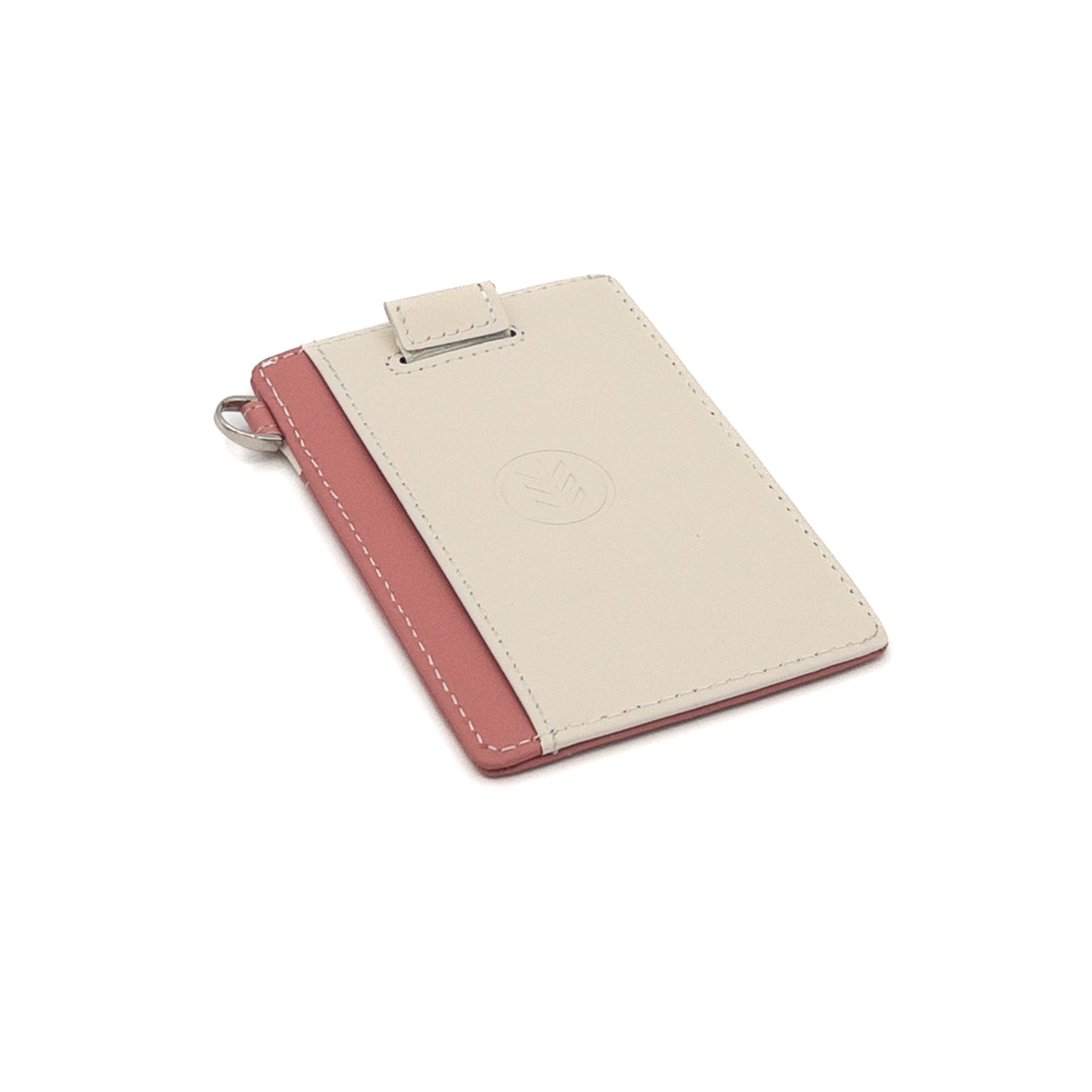 Westmade Mayfield Mini Minimalist Keychain Wallet Dusty Pink/Cream